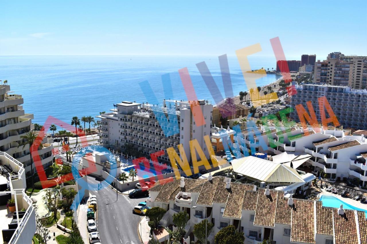 VIVE BENALMÁDENA Apartamento BENAL BEACH 423, Primera Línea de Playa, Parque Acuático Esterno foto